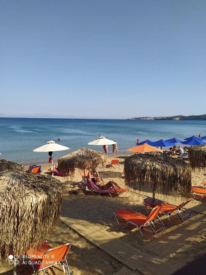 Takis Haikos House Two Minutes Walk To The Beach Peroulia Vounaria Ngoại thất bức ảnh