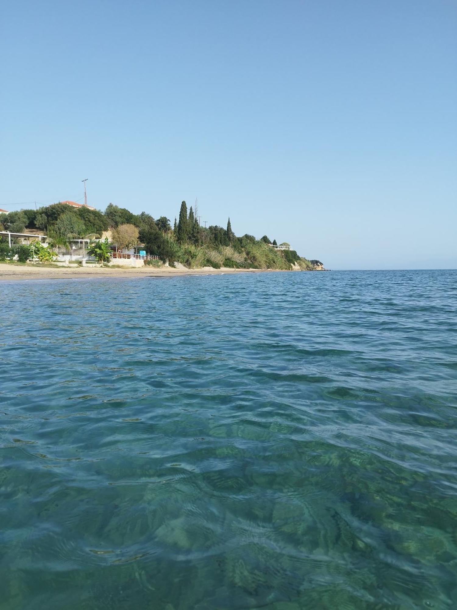 Takis Haikos House Two Minutes Walk To The Beach Peroulia Vounaria Ngoại thất bức ảnh