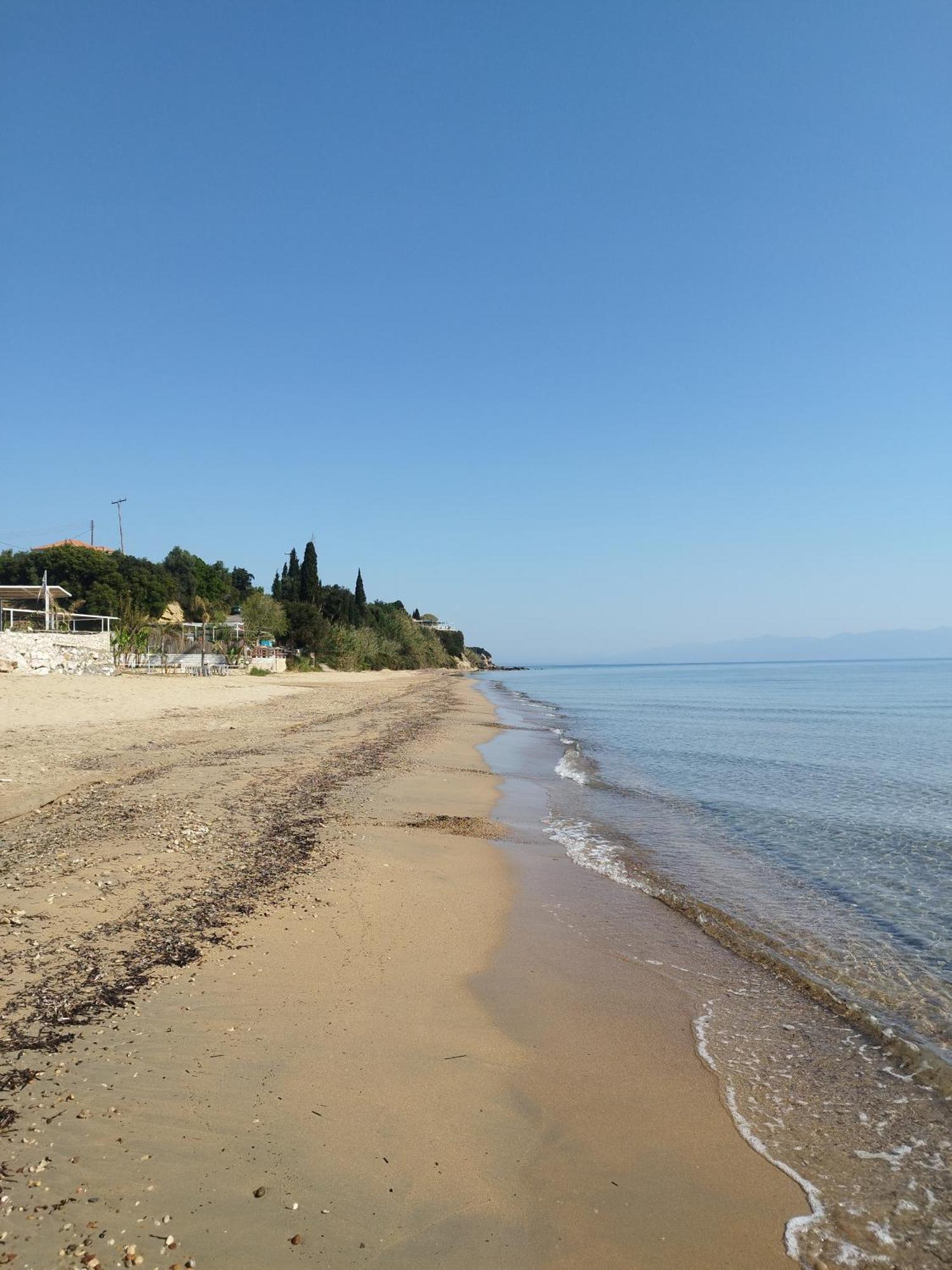 Takis Haikos House Two Minutes Walk To The Beach Peroulia Vounaria Ngoại thất bức ảnh
